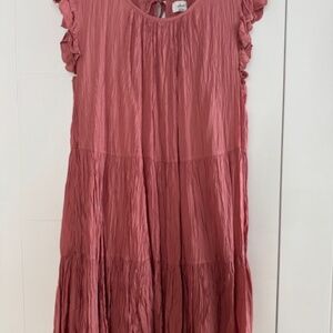 WILFRED ARITZIA Mini Dress - NEW - Brick Red Color - Size S